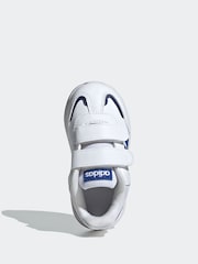 adidas White/Blue Kids Tensaur Switch Shoes - Image 5 of 8