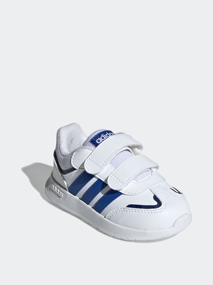 adidas White/Blue Kids Tensaur Switch Shoes - Image 8 of 8