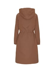 Ilse Jacobsen Cinched Waist Long Thermal Waterproof Raincoat - Image 5 of 5