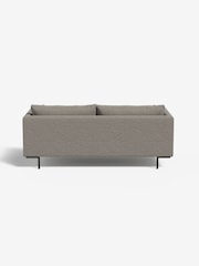 MADE.COM Basket Weave Pumice Grey Harlow 2 Seater Sofa - Image 2 of 3