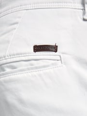 JACK & JONES White Slim Chino Shorts - Image 5 of 7