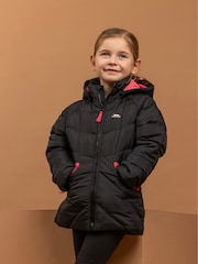 Trespass Kids Annah Casual Black Jacket - Image 1 of 4
