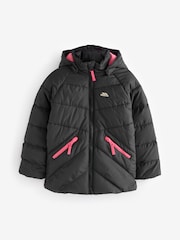 Trespass Kids Annah Casual Black Jacket - Image 4 of 4