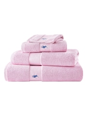 Ralph Lauren Carmel Pink Polo Player Towel - Image 1 of 4