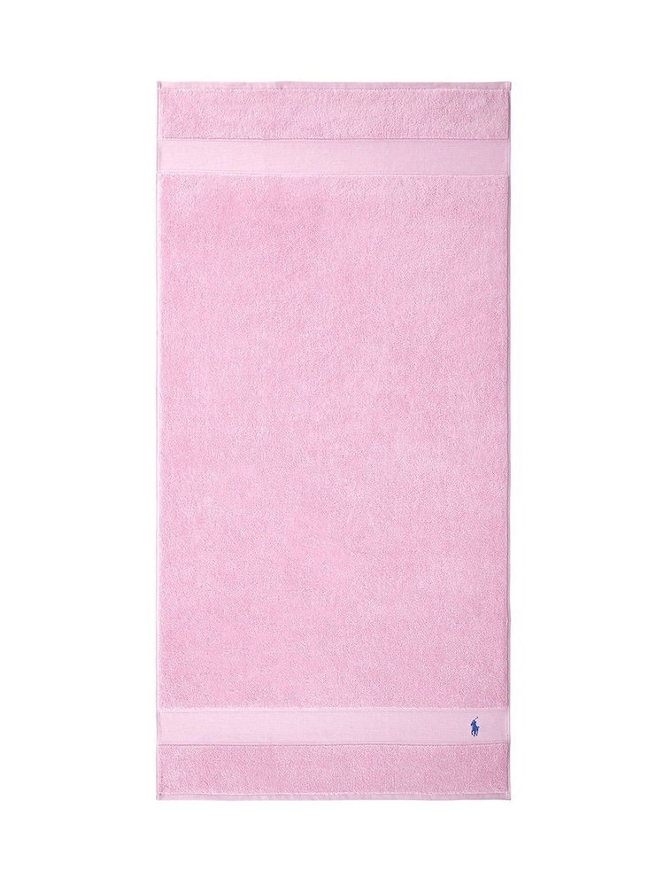 Ralph Lauren Carmel Pink Polo Player Towel - Image 2 of 4 Ralph Lauren Carmel Pink Polo Player Towel - Image 2 of 4