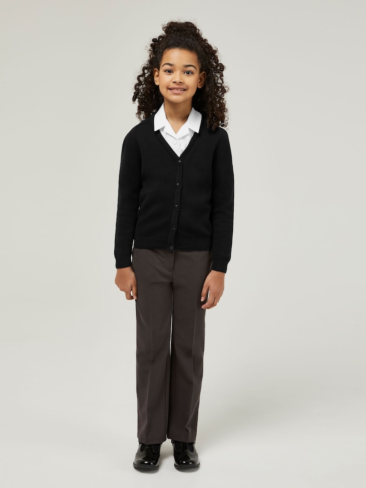 Trutex Black 100% Cotton Cardigan - Image 2 of 6