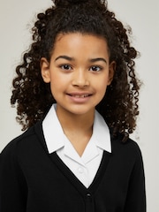 Trutex Black 100% Cotton Cardigan - Image 4 of 6