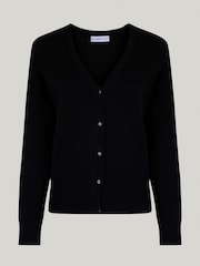 Trutex Black 100% Cotton Cardigan - Image 5 of 6