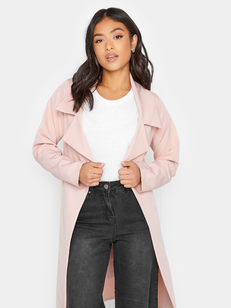 PixieGirl Petite Pink Duster Coat - Image 1 of 2