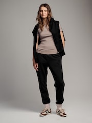 The Set Grey/Black 2 Pack Cuffed Joggers - Image 4 of 7