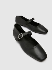 Schuh lille Square Toe Ballerinas - Image 4 of 5