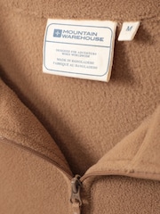 Mountain Warehouse Light Brown Mens Camber II Half Zip Quick Drying Fleece - Image 5 of 5