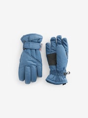 Petrol Blue Ski Gloves (3-16yrs) - Image 1 of 3