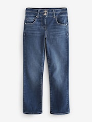Bleu moyen - Slim Flared Flatteur And Shape Bootcut Jeans - Image 6 de 8