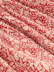 Red Long Sleeve Collared 100% Cotton Dress (3mths-7yrs) - Image 7 of 7