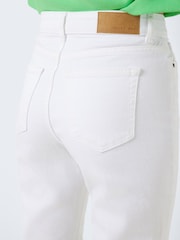 NOISY MAY White High Waisted Mom Jeans - Image 5 of 5