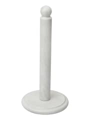 Interiors by Premier White Ziarat Marble Kitchen Roll Holder - Image 1 of 4