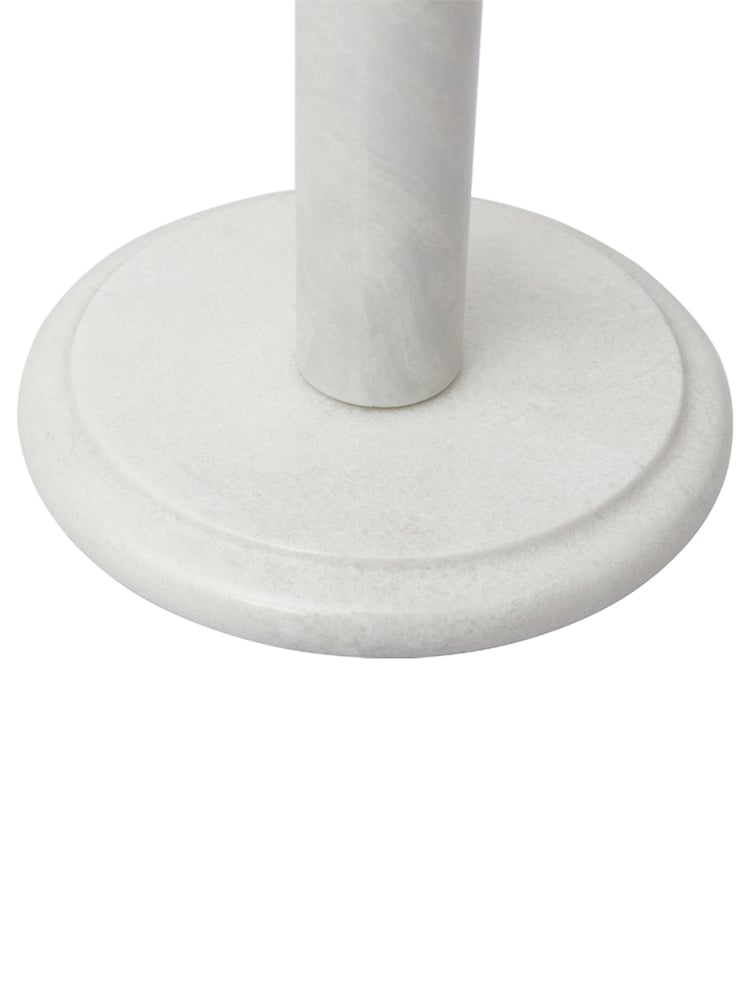 Interiors by Premier White Ziarat Marble Kitchen Roll Holder - Image 4 of 4