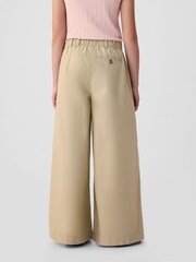 Gap Beige DÔEN High Waisted Chino Trousers (Kids) - Image 2 of 5