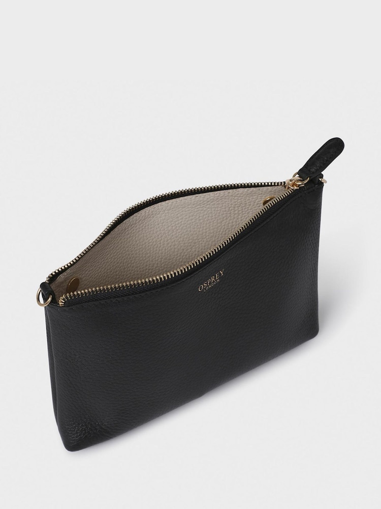 Negro - Negra de cuero The Lucia de Osprey London - Imagen 8 de 8