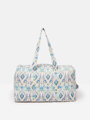 Joules Dolly Blue Paisley Weekend Bag - Image 2 of 7