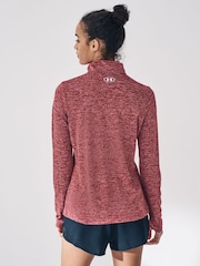 Under Armour Red Tech Twist 1/2 Zip Top - Image 3 of 8