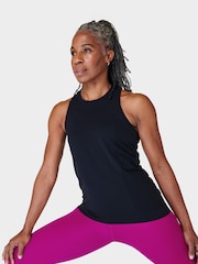 Sweaty Betty Black Athlete Seamless Featherweight Workout Tank - Image 4 of 7