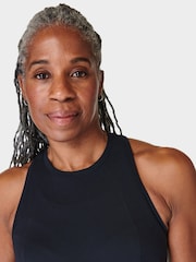 Sweaty Betty Black Athlete Seamless Featherweight Workout Tank - Image 5 of 7