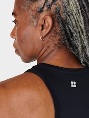 Sweaty Betty Black Athlete Seamless Featherweight Workout Tank - Image 6 of 7