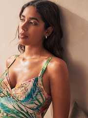 Green 2 Pack Tummy Control Swimsuits - Image 6 of 9