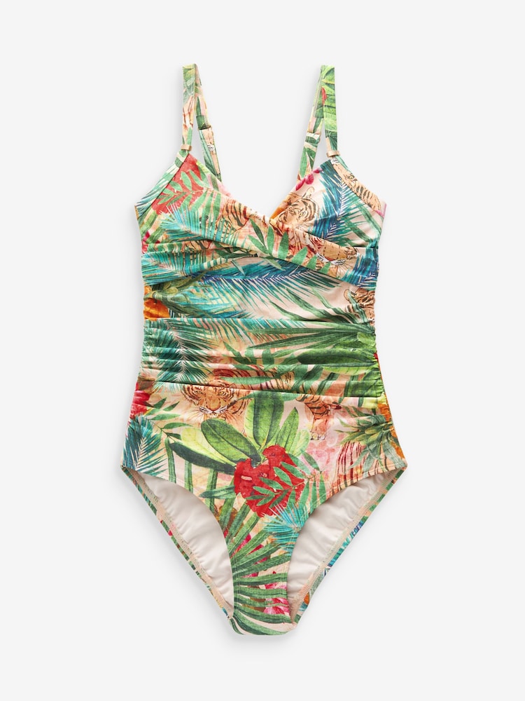 Green 2 Pack Tummy Control Swimsuits - Image 9 of 9
