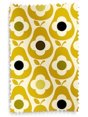 Orla Kiely Yellow Multi Pear Made to Measure Curtains - Image 6 of 6