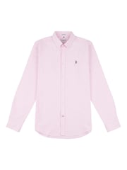 U.S. Polo Assn. Pink Mens 100% Cotton Peached Oxford Shirt - Image 5 of 6