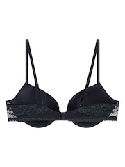 Tommy Hilfiger Blue Lace Back Detail Bra - Image 4 of 4