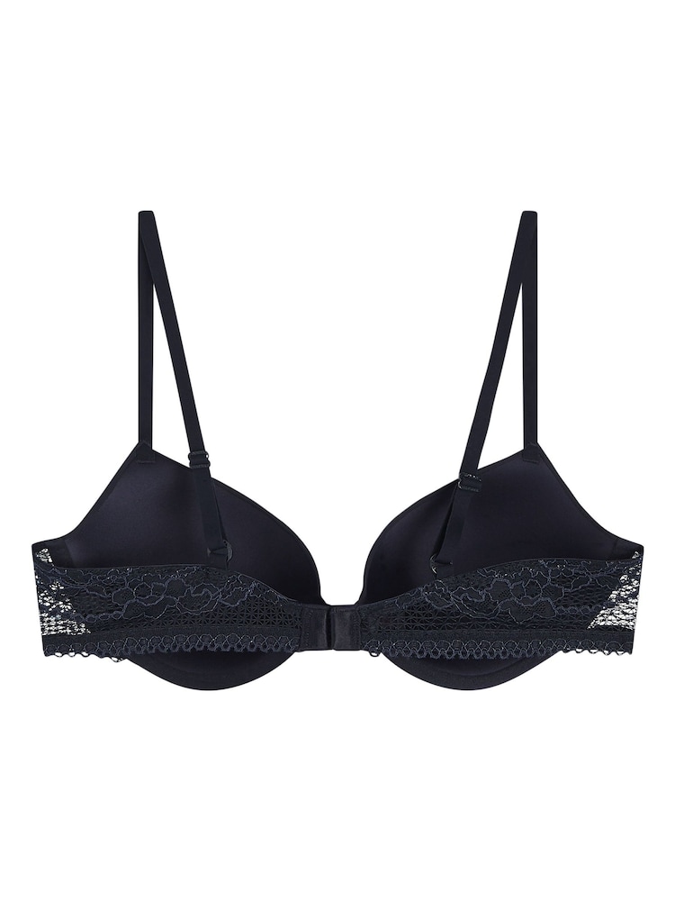 Tommy Hilfiger Blue Lace Back Detail Bra - Image 4 of 4