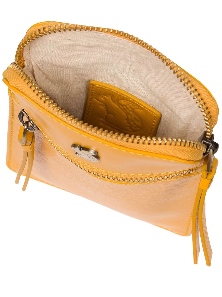 Conkca Bambino Leather Cross-Body Phone Bag - Image 6 of 9