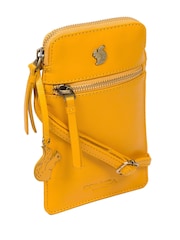 Conkca Bambino Leather Cross-Body Phone Bag - Image 7 of 9