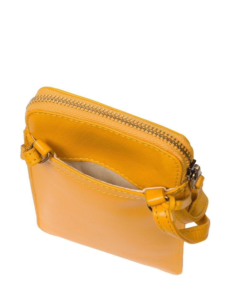 Conkca Bambino Leather Cross-Body Phone Bag - Image 8 of 9