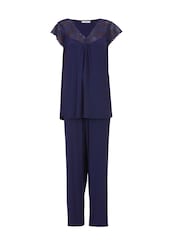 Nora Rose Jersey Cap Sleeve Pyjama Set - Изображение 4 из 4