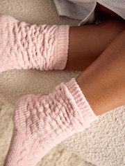 Bath & Body Works Pink Cosy Socks 1 Pack - Image 2 of 6