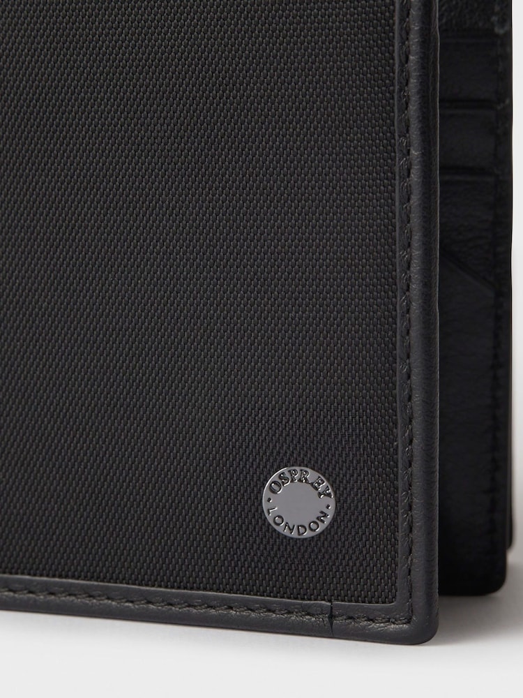 OSPREY LONDON The Business Class Nylon E/W Multi Bi-Fold Black Wallet - Image 4 of 4 OSPREY LONDON The Business Class Nylon E/W Multi Bi-Fold Black Wallet - Image 4 of 4