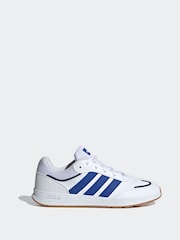 adidas White/Blue Kids Tensaur Switch Trainers - Image 1 of 8