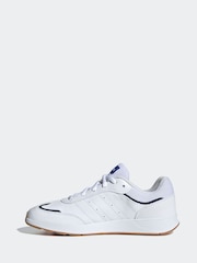adidas White/Blue Kids Tensaur Switch Trainers - Image 2 of 8