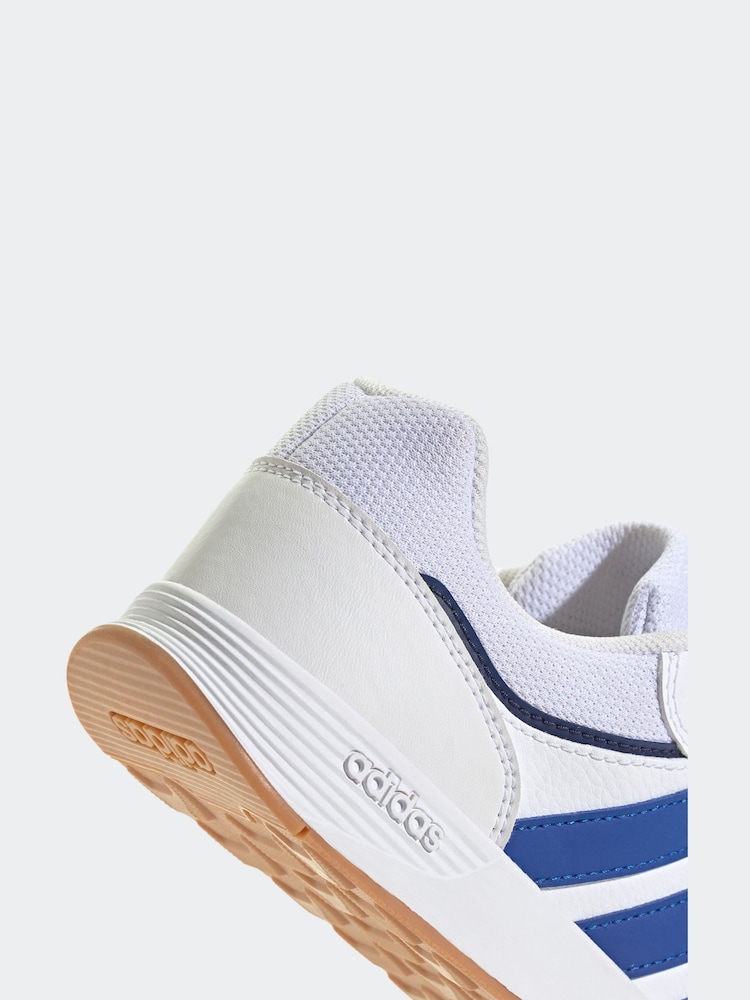 adidas White/Blue Kids Tensaur Switch Trainers - Image 8 of 8