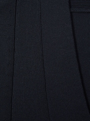 Reiss Navy Kimmy Knitted Sleeveless V-Neck Vest - Image 5 of 5