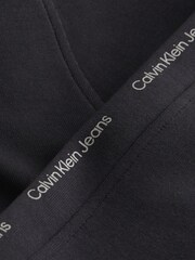 Calvin Klein Black Logo Repeat Joggers - Image 3 of 3