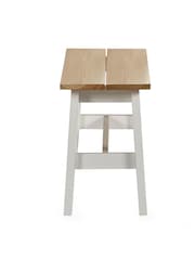 Julian Bowen Natural Linwood Small Bench - Image 5 of 6