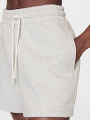 Sweaty Betty Ice Grey Marl Powerhouse Shorts - Image 5 of 5