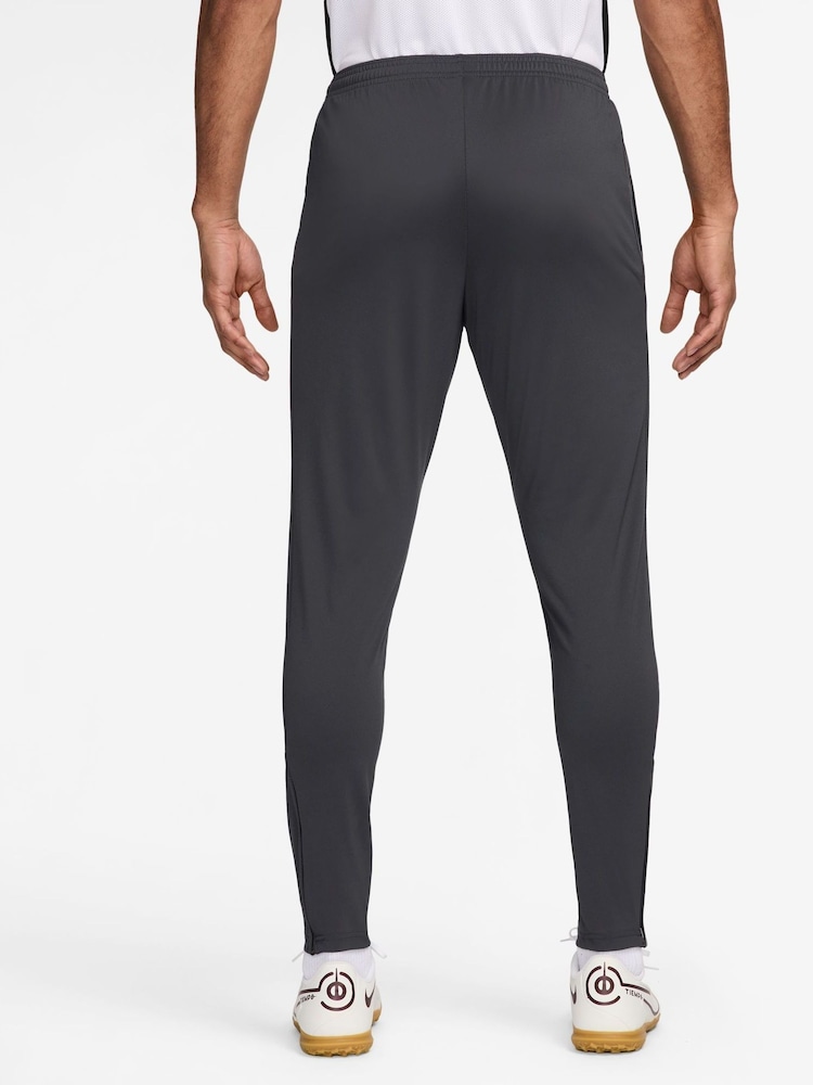 Nike Anthracite Grey Dri-FIT Academy Zippered Training Joggers - Image 2 of 3