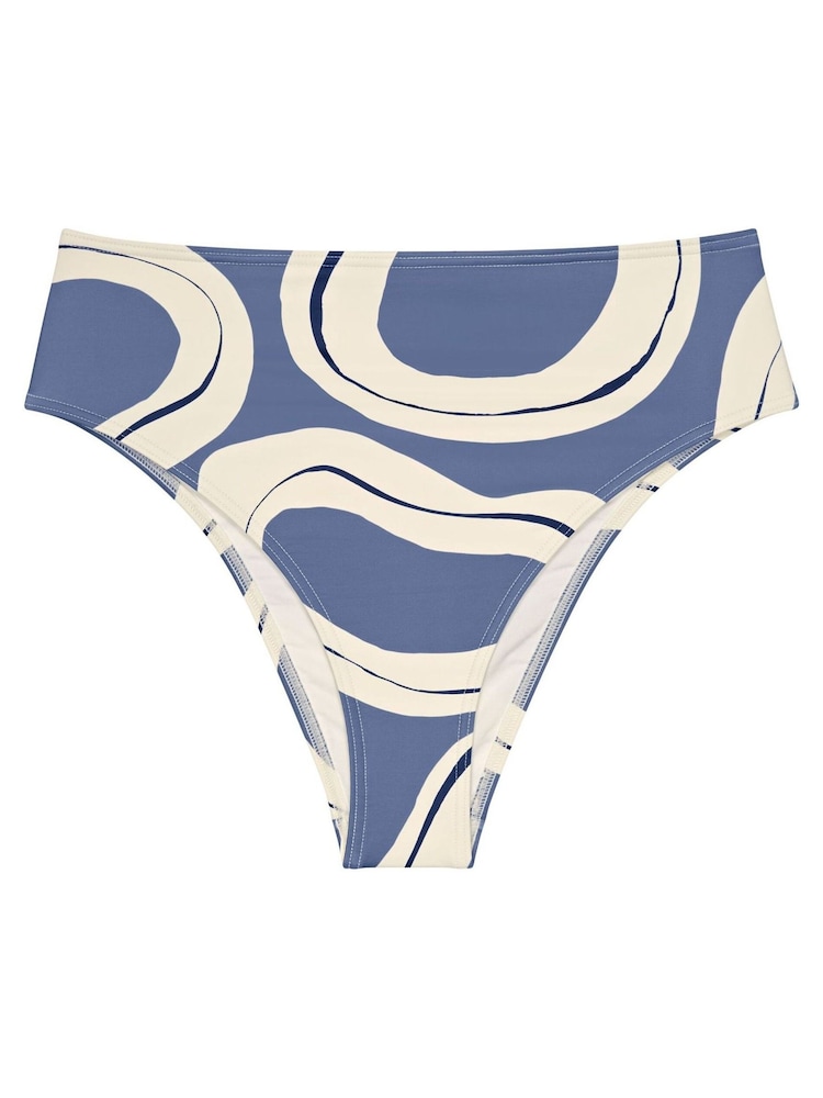 Triumph Blue Summer Allure Highwaist Bikini Briefs - Image 4 of 4 Triumph Blue Summer Allure Highwaist Bikini Briefs - Image 4 of 4